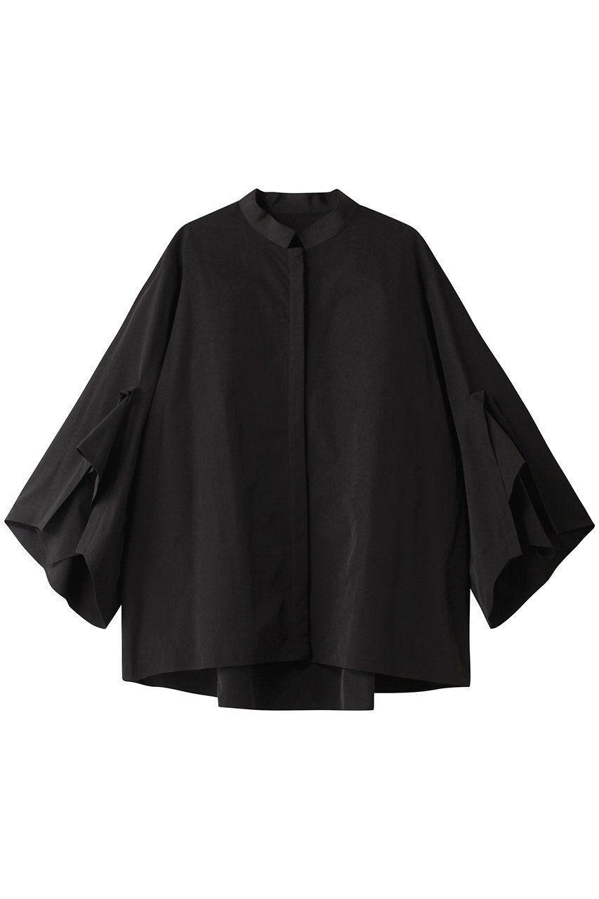 【ル フィル/LE PHIL】のラッフルスリーブブロードブラウス 人気、トレンドファッション・服の通販 founy(ファニー) ファッション Fashion レディースファッション Fashion for Women トップス・カットソー Cut & Sew Tops シャツ・ブラウス・オフィスカジュアル Elegant Blouses & Button-Ups ショート Short, Short Length スリーブ Sleeve, Long Sleeve / Short Sleeve ドレープ Drape, Draping Fabric 羽織 Haori, Light Jacket other-1|ID: prp329100004882764 ipo3291000000036446972