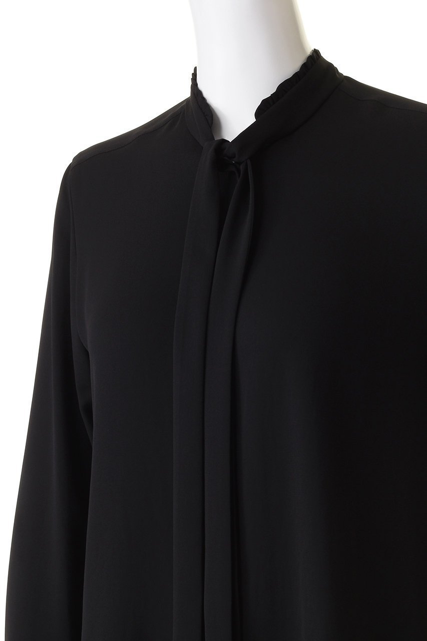 【ベイジ,/BEIGE,】のEVA(エバ)/ボウタイロングスリーブブラウス 人気、トレンドファッション・服の通販 founy(ファニー) ファッション Fashion レディースファッション Fashion for Women トップス・カットソー Cut & Sew Tops シャツ・ブラウス・オフィスカジュアル Elegant Blouses & Button-Ups とろみ Fluid, Flowy Fabric シンプル Simple, Minimal ジョーゼット Georgette, Semi-Sheer Fabric ストレッチ Stretch, Stretchy Fabric スリーブ Sleeve, Long Sleeve / Short Sleeve フリル Frill, Ruffle ロング Long, Long-Length エレガント 上品 Elegant other-5|ID: prp329100004882767 ipo3291000000036447010