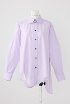 【エンフォルド/ENFOLD】のT/Cタイプライター カーブアシンメ SH/シャツ 人気、トレンドファッション・服の通販 founy(ファニー) ファッション Fashion レディースファッション Fashion for Women トップス・カットソー Cut & Sew Tops シャツ・ブラウス・オフィスカジュアル Elegant Blouses & Button-Ups おすすめ Recommended / Our Picks アシンメトリー Asymmetrical Style ウェーブ Wavy Pattern スリーブ Sleeve, Long Sleeve / Short Sleeve タイプライター Typewriter Fabric, Crisp Cotton バランス Balance, Style Balance ベスト Vest, Waistcoat ロング Long, Long-Length thumbnail ライトパープル|ID: prp329100004882769 ipo3291000000036447035