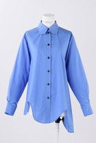 【エンフォルド/ENFOLD】のT/Cタイプライター カーブアシンメ SH/シャツ 人気、トレンドファッション・服の通販 founy(ファニー) ファッション Fashion レディースファッション Fashion for Women トップス・カットソー Cut & Sew Tops シャツ・ブラウス・オフィスカジュアル Elegant Blouses & Button-Ups おすすめ Recommended / Our Picks アシンメトリー Asymmetrical Style ウェーブ Wavy Pattern スリーブ Sleeve, Long Sleeve / Short Sleeve タイプライター Typewriter Fabric, Crisp Cotton バランス Balance, Style Balance ベスト Vest, Waistcoat ロング Long, Long-Length thumbnail ライトブルー|ID: prp329100004882769 ipo3291000000036447037