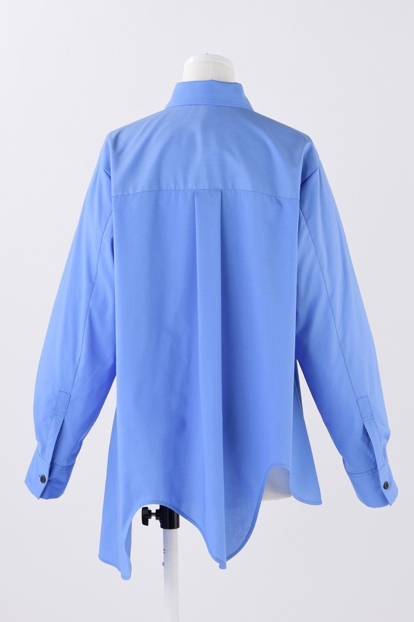 【エンフォルド/ENFOLD】のT/Cタイプライター カーブアシンメ SH/シャツ 人気、トレンドファッション・服の通販 founy(ファニー) ファッション Fashion レディースファッション Fashion for Women トップス・カットソー Cut & Sew Tops シャツ・ブラウス・オフィスカジュアル Elegant Blouses & Button-Ups おすすめ Recommended / Our Picks アシンメトリー Asymmetrical Style ウェーブ Wavy Pattern スリーブ Sleeve, Long Sleeve / Short Sleeve タイプライター Typewriter Fabric, Crisp Cotton バランス Balance, Style Balance ベスト Vest, Waistcoat ロング Long, Long-Length other-3|ID: prp329100004882769 ipo3291000000036447043