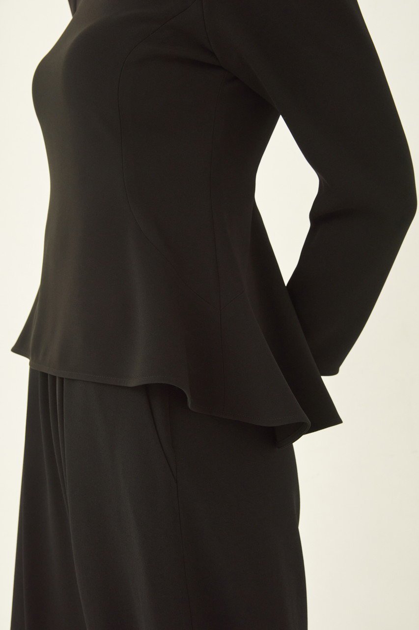 【エムダブリュー/MW】のトリアセテート(H)フレアブラウス 人気、トレンドファッション・服の通販 founy(ファニー) 　ファッション　Fashion　レディースファッション　Fashion for Women　トップス・カットソー　Cut & Sew Tops　シャツ・ブラウス・オフィスカジュアル　Elegant Blouses & Button-Ups　ストレッチ　Stretch, Stretchy Fabric　スリーブ　Sleeve, Long Sleeve / Short Sleeve　フェミニン　Feminine, Girly　フレア　Flare, Flared　ロング　Long, Long-Length　エレガント 上品　Elegant　other-8|ID: prp329100004882773 ipo3291000000036447074