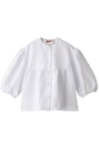 【アミカ/AMICA】のクローバークチュールブラウス 人気、トレンドファッション・服の通販 founy(ファニー) ファッション Fashion レディースファッション Fashion for Women トップス・カットソー Cut & Sew Tops シャツ・ブラウス・オフィスカジュアル Elegant Blouses & Button-Ups おすすめ Recommended / Our Picks ショート Short, Short Length ジャケット Jacket, Outerwear スリーブ Sleeve, Long Sleeve / Short Sleeve エレガント 上品 Elegant 人気 Popular, Best Seller 今季 This Season, Current Season 冬 Winter / This Winter 夏 Summer 長袖 Long Sleeve, Full Sleeve thumbnail ホワイト|ID: prp329100004882787 ipo3291000000036447199