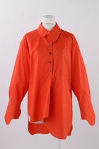 【エンフォルド/ENFOLD】のCOタイプライター アシンメラウンド SH/シャツ 人気、トレンドファッション・服の通販 founy(ファニー) ファッション Fashion レディースファッション Fashion for Women トップス・カットソー Cut & Sew Tops シャツ・ブラウス・オフィスカジュアル Elegant Blouses & Button-Ups おすすめ Recommended / Our Picks アシンメトリー Asymmetrical Style スリーブ Sleeve, Long Sleeve / Short Sleeve タイプライター Typewriter Fabric, Crisp Cotton ベスト Vest, Waistcoat ベーシック Basic, Essential メルトン Melton, Heavy Wool ロング Long, Long-Length thumbnail レッド|ID: prp329100004882799 ipo3291000000036447290