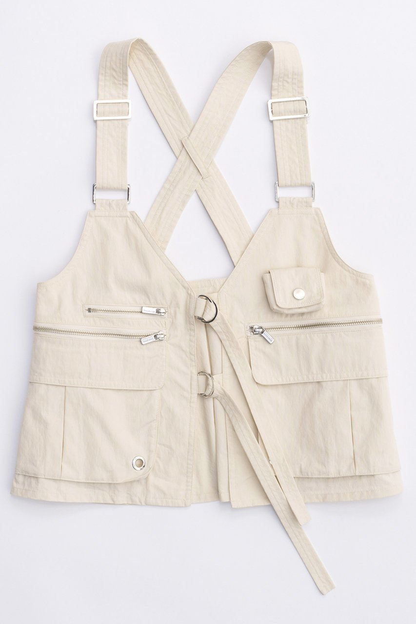【メゾンスペシャル/MAISON SPECIAL】のTactical Vest/タクティカルベスト インテリア・キッズ・メンズ・レディースファッション・服の通販 founy(ファニー) 　ファッション　Fashion　レディースファッション　Fashion for Women　アウター　Coat / Outerwear Collection　トップス・カットソー　Cut & Sew Tops　キャミソール&ノースリーブ　Camisoles & Sleeveless Tops　シャツ・ブラウス・オフィスカジュアル　Elegant Blouses & Button-Ups　ベスト&ジレ / 重ね着スタイル　Vests & Gilets　セットアップ　Set-Up, Coordinated Outfit　ノースリーブ　Sleeveless, No-Sleeve　ポケット　Pocket, Pocket Detail　ワーク　Workwear, Utility Style　O.WHT(オフホワイト)|ID: prp329100004882850 ipo3291000000036447941