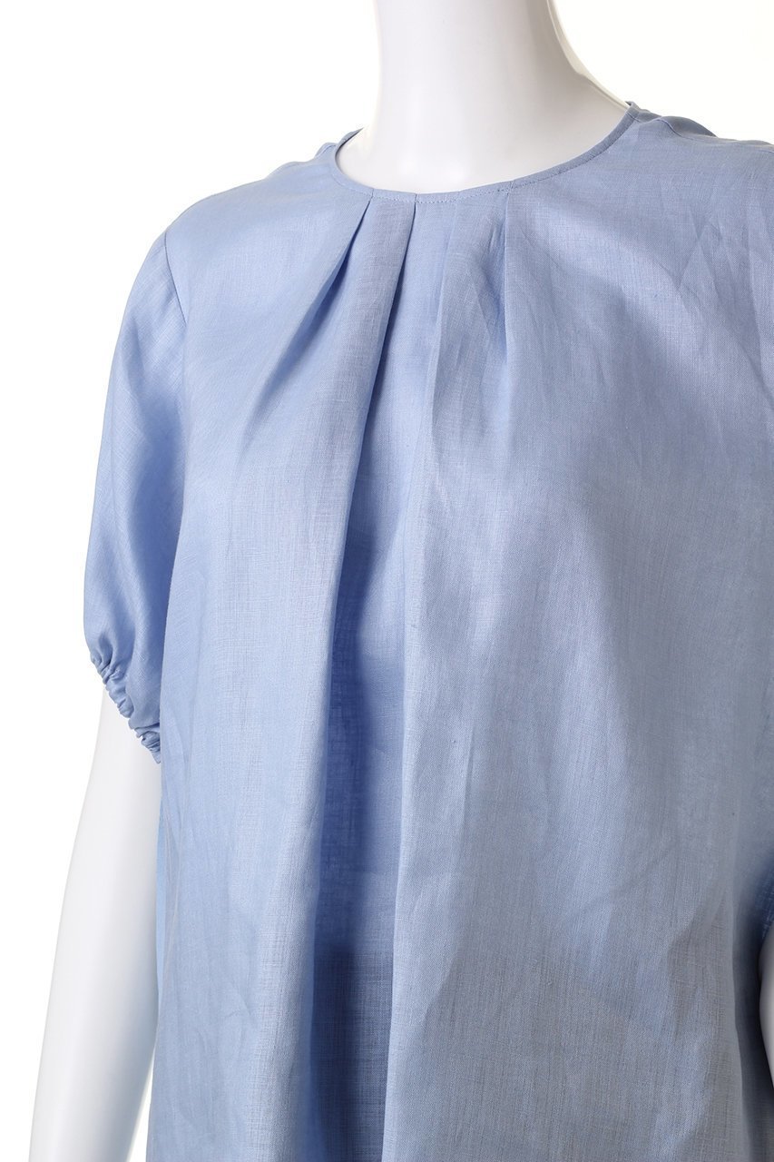 【プレインピープル/PLAIN PEOPLE】のパディストリネン半袖ブラウス 人気、トレンドファッション・服の通販 founy(ファニー) 　ファッション　Fashion　レディースファッション　Fashion for Women　トップス・カットソー　Cut & Sew Tops　シャツ・ブラウス・オフィスカジュアル　Elegant Blouses & Button-Ups　ショート　Short, Short Length　スリーブ　Sleeve, Long Sleeve / Short Sleeve　フェミニン　Feminine, Girly　フラット　Flat, Flat Shoes　リネン　Linen, Linen Fabric　半袖　Short Sleeve, Half Sleeve　other-5|ID: prp329100004882853 ipo3291000000036447981