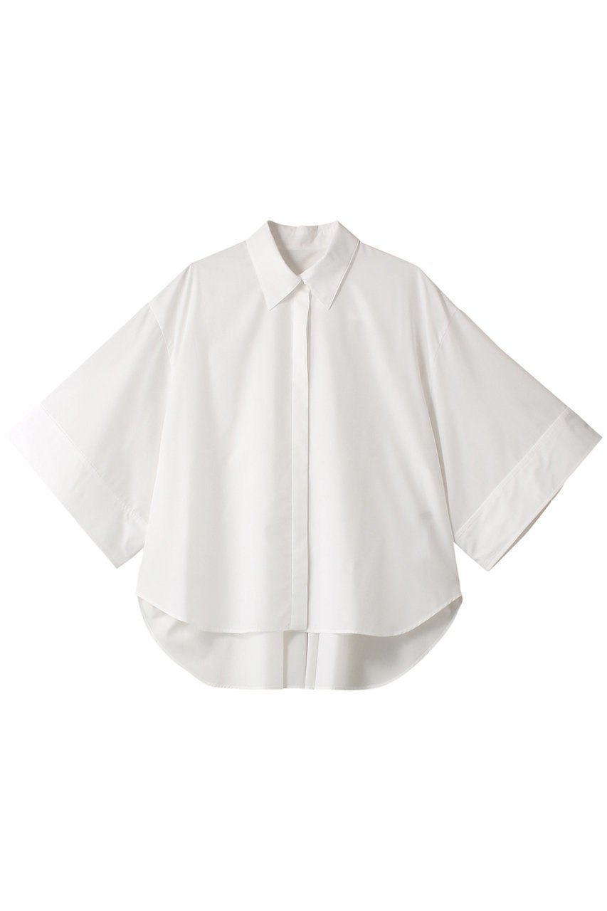 【ル フィル/LE PHIL】のライトタイプライターシャツ 人気、トレンドファッション・服の通販 founy(ファニー) 　ファッション　Fashion　レディースファッション　Fashion for Women　トップス・カットソー　Cut & Sew Tops　シャツ・ブラウス・オフィスカジュアル　Elegant Blouses & Button-Ups　コンパクト　Compact, Small Size　ショート　Short, Short Length　スリーブ　Sleeve, Long Sleeve / Short Sleeve　バランス　Balance, Style Balance　ブロード　Broadcloth, Fine Cotton　ミックス　Mix, Mixed Style　ワイド　Wide, Wide Fit　羽織　Haori, Light Jacket　 other-1|ID: prp329100004882867 ipo3291000000036448079