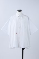 【ナゴンスタンス/nagonstans】のCO RipStop バルーンヘム SH/シャツ 人気、トレンドファッション・服の通販 founy(ファニー) ファッション Fashion レディースファッション Fashion for Women トップス・カットソー Cut & Sew Tops シャツ・ブラウス・オフィスカジュアル Elegant Blouses & Button-Ups ショート Short, Short Length スリーブ Sleeve, Long Sleeve / Short Sleeve メッシュ Mesh, Net Fabric thumbnail Salt|ID: prp329100004882872 ipo3291000000036448128