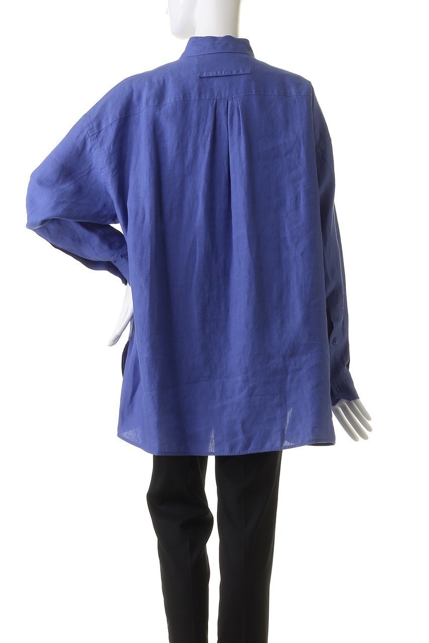 【アルアバイル/allureville】の【TICCA】 LINEN SQUARE BIG シャツ 人気、トレンドファッション・服の通販 founy(ファニー) 　ファッション　Fashion　レディースファッション　Fashion for Women　トップス・カットソー　Cut & Sew Tops　シャツ・ブラウス・オフィスカジュアル　Elegant Blouses & Button-Ups　コンパクト　Compact, Small Size　スリーブ　Sleeve, Long Sleeve / Short Sleeve　トレンド　Trend, Trending Now　バランス　Balance, Style Balance　リネン　Linen, Linen Fabric　リラックス　Relax, Relaxed Fit　ロング　Long, Long-Length　other-4|ID: prp329100004882877 ipo3291000000036448194