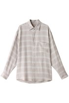 【ヨーク/YOKE】の【UNISEX】プラッド ジャカード シャツ 人気、トレンドファッション・服の通販 founy(ファニー) ファッション Fashion レディースファッション Fashion for Women トップス・カットソー Cut & Sew Tops シャツ・ブラウス・オフィスカジュアル Elegant Blouses & Button-Ups ユニセックス Unisex, Genderless クラシカル Classical, Vintage-Inspired ジャカード／ジャガード Jacquard, Woven Pattern スリーブ Sleeve, Long Sleeve / Short Sleeve セレモニー Ceremony ロング Long, Long-Length ビジネス 仕事 通勤 Business / Work / Commuting thumbnail アイボリー|ID: prp329100004882885 ipo3291000000036448243