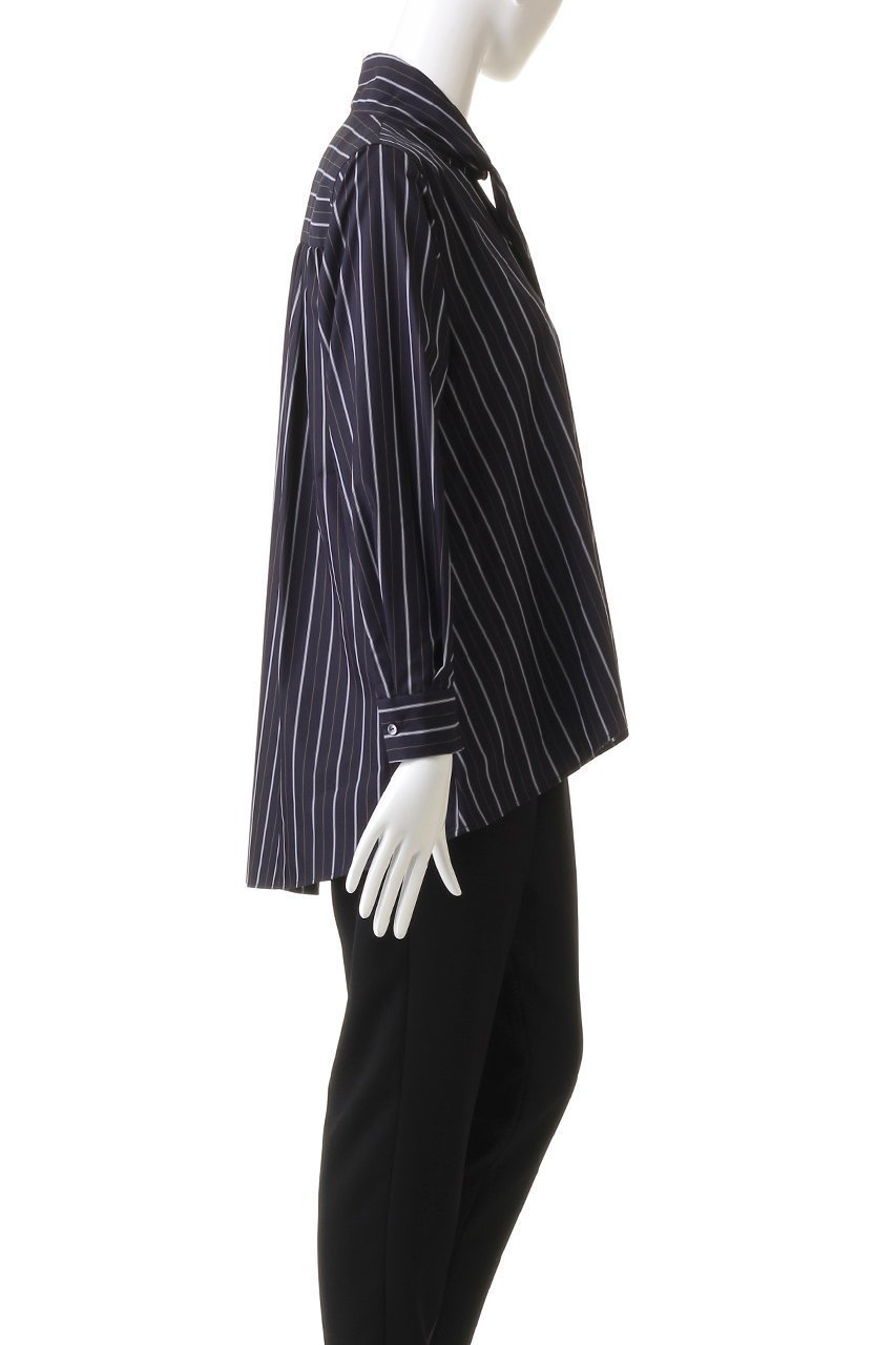 【ミディウミソリッド/MIDIUMISOLID】のbowtie shirt シャツ 人気、トレンドファッション・服の通販 founy(ファニー) 　ファッション　Fashion　レディースファッション　Fashion for Women　トップス・カットソー　Cut & Sew Tops　シャツ・ブラウス・オフィスカジュアル　Elegant Blouses & Button-Ups　ストライプ　Stripe, Striped Pattern　スリーブ　Sleeve, Long Sleeve / Short Sleeve　パーティ　Party, Party Style　マニッシュ　Mannish, Boyish　ロング　Long, Long-Length　other-3|ID: prp329100004882932 ipo3291000000036448627