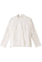 【ビリティス ディセッタン/Bilitis dix-sept ans】のリバーレースブラウス 人気、トレンドファッション・服の通販 founy(ファニー) ファッション Fashion レディースファッション Fashion for Women トップス・カットソー Cut & Sew Tops シャツ・ブラウス・オフィスカジュアル Elegant Blouses & Button-Ups オケージョン Occasion Wear スタンド Stand Collar, Upright Stand スリーブ Sleeve, Long Sleeve / Short Sleeve トレンド Trend, Trending Now フラワー Flower, Floral モチーフ Motif, Design Theme レース Lace, Lace Fabric ロング Long, Long-Length thumbnail アイボリー|ID: prp329100004882946 ipo3291000000036448743