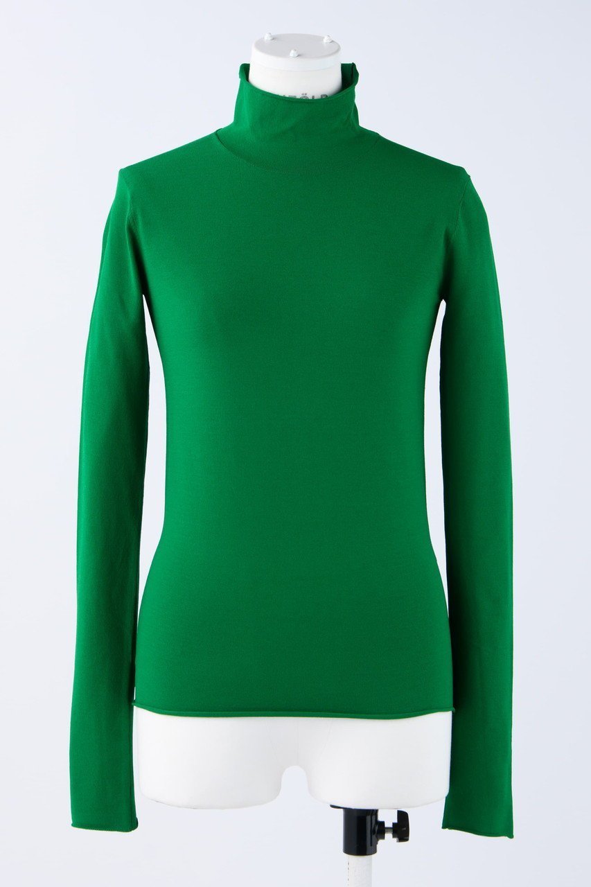 【エンフォルド/ENFOLD】の【The Formal】ALFRED ハイゲージタートルP.O/プルオーバー インテリア・キッズ・メンズ・レディースファッション・服の通販 founy(ファニー) 　ファッション　Fashion　レディースファッション　Fashion for Women　トップス・カットソー　Cut & Sew Tops　シャツ・ブラウス・オフィスカジュアル　Elegant Blouses & Button-Ups　カジュアルプルオーバー・ニットトップス　Pullovers & Knit Tops / Casual Pullovers　インナー　Innerwear　シルク　Silk, 100% Silk　シンプル　Simple, Minimal　スリーブ　Sleeve, Long Sleeve / Short Sleeve　ハイネック　High Neck, Mock Neck　ロング　Long, Long-Length　エレガント 上品　Elegant　グリーン|ID: prp329100004882953 ipo3291000000036448813