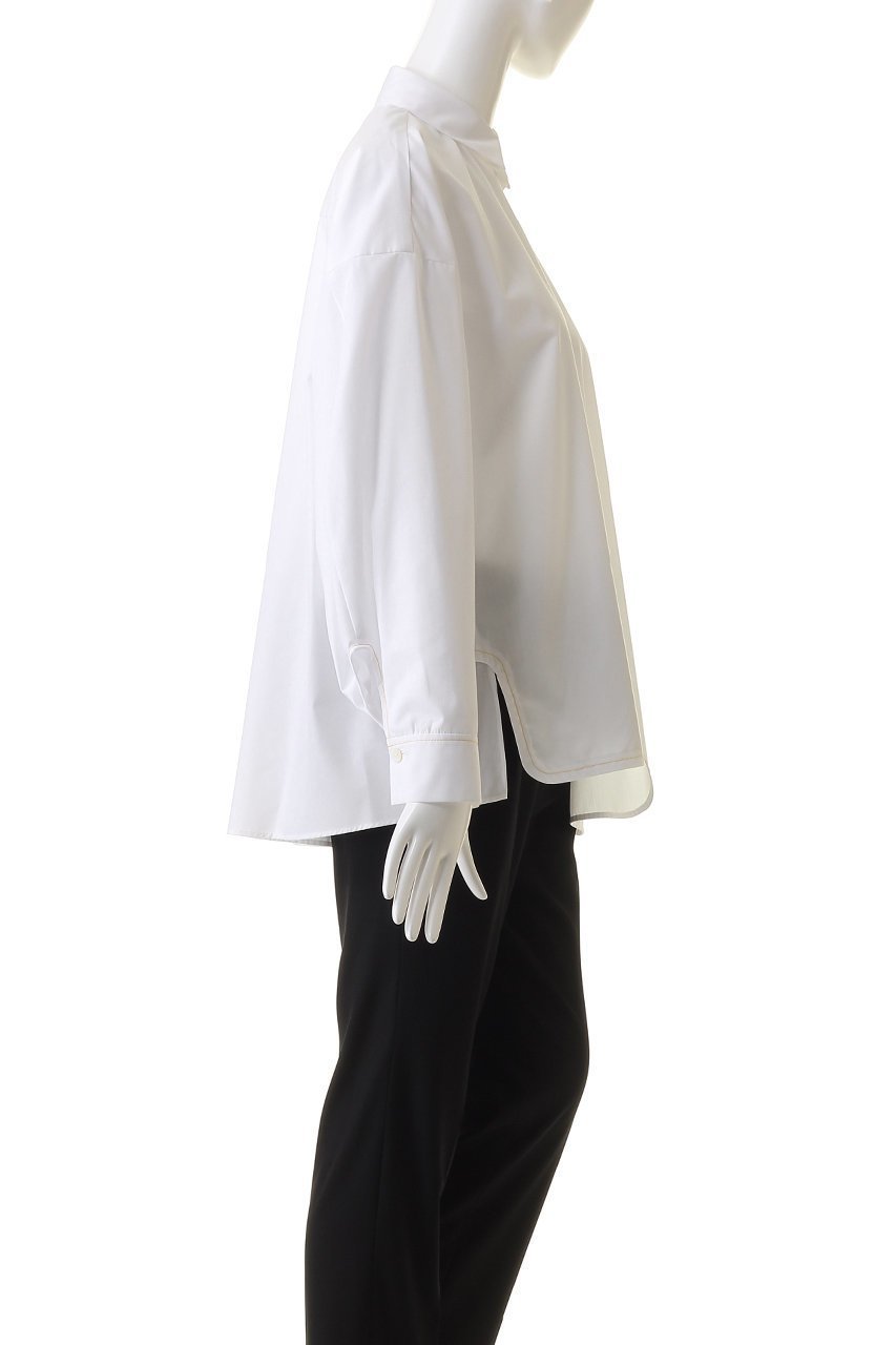 【ナゴンスタンス/nagonstans】のT/Cブロード MIX hem SH/シャツ 人気、トレンドファッション・服の通販 founy(ファニー) ファッション Fashion レディースファッション Fashion for Women トップス・カットソー Cut & Sew Tops シャツ・ブラウス・オフィスカジュアル Elegant Blouses & Button-Ups カフス Cuff Design スリーブ Sleeve, Long Sleeve / Short Sleeve ブロード Broadcloth, Fine Cotton ロング Long, Long-Length other-3|ID: prp329100004882960 ipo3291000000036448885