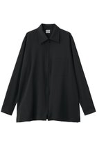 【ヨーク/YOKE】の【UNISEX】ウール ウォッシャー トロピカル ジップ シャツ 人気、トレンドファッション・服の通販 founy(ファニー) ファッション Fashion レディースファッション Fashion for Women トップス・カットソー Cut & Sew Tops シャツ・ブラウス・オフィスカジュアル Elegant Blouses & Button-Ups ユニセックス Unisex, Genderless なめらか Smooth, Silky Texture ジップ Zip, Zipper スキッパー Skipper, Open Collar スリーブ Sleeve, Long Sleeve / Short Sleeve フロント Front, Front Design モダン Modern, Contemporary ロング Long, Long-Length 新作・新入荷 New Arrivals / New In thumbnail カーボン|ID: prp329100004882993 ipo3291000000036449367