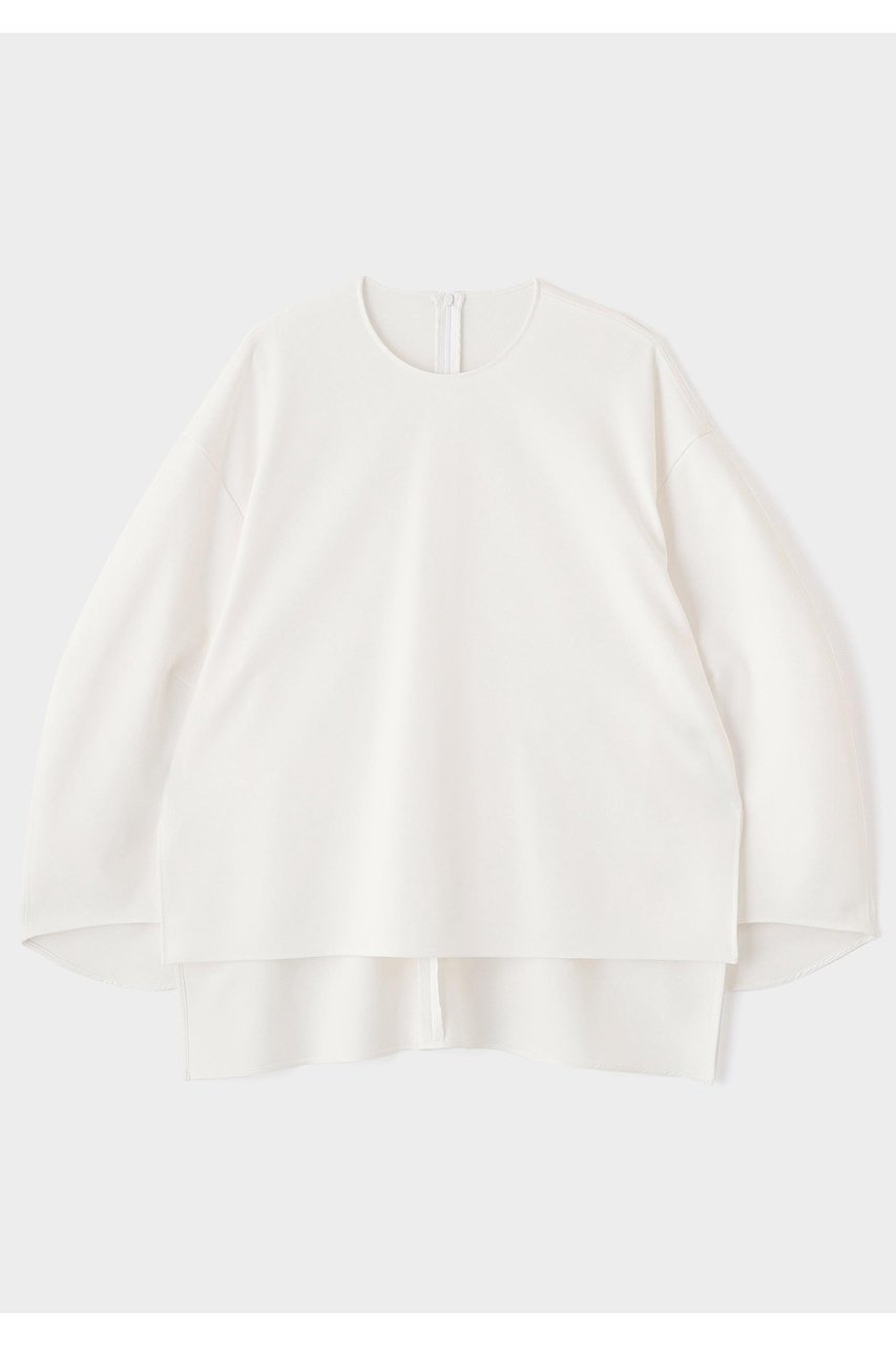 【ル フィル/LE PHIL】の2WAYポンチブラウス 人気、トレンドファッション・服の通販 founy(ファニー) 　ファッション　Fashion　レディースファッション　Fashion for Women　トップス・カットソー　Cut & Sew Tops　シャツ・ブラウス・オフィスカジュアル　Elegant Blouses & Button-Ups　なめらか　Smooth, Silky Texture　シンプル　Simple, Minimal　スリーブ　Sleeve, Long Sleeve / Short Sleeve　ロング　Long, Long-Length　ワイド　Wide, Wide Fit　再入荷　Restock / Back in Stock　 other-1|ID: prp329100004882998 ipo3291000000036449421