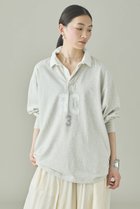【カレンソロジー/Curensology】の【UNIVERSAL OVERALL】ラガーシャツ 人気、トレンドファッション・服の通販 founy(ファニー) ファッション Fashion レディースファッション Fashion for Women トップス・カットソー Cut & Sew Tops シャツ・ブラウス・オフィスカジュアル Elegant Blouses & Button-Ups エレガント 上品 Elegant カーゴパンツ Cargo Pants, Utility Pants キャラクター Character, Licensed Characters シンプル Simple, Minimal スリーブ Sleeve, Long Sleeve / Short Sleeve デニム Denim, Jeans Material 別注 Limited Edition, Custom Order ミックス Mix, Mixed Style ミリタリー Military, Army Style ロング Long, Long-Length ワーク Workwear, Utility Style おすすめ Recommended / Our Picks 新作・新入荷 New Arrivals / New In thumbnail グレー|ID: prp329100004883005 ipo3291000000036449518