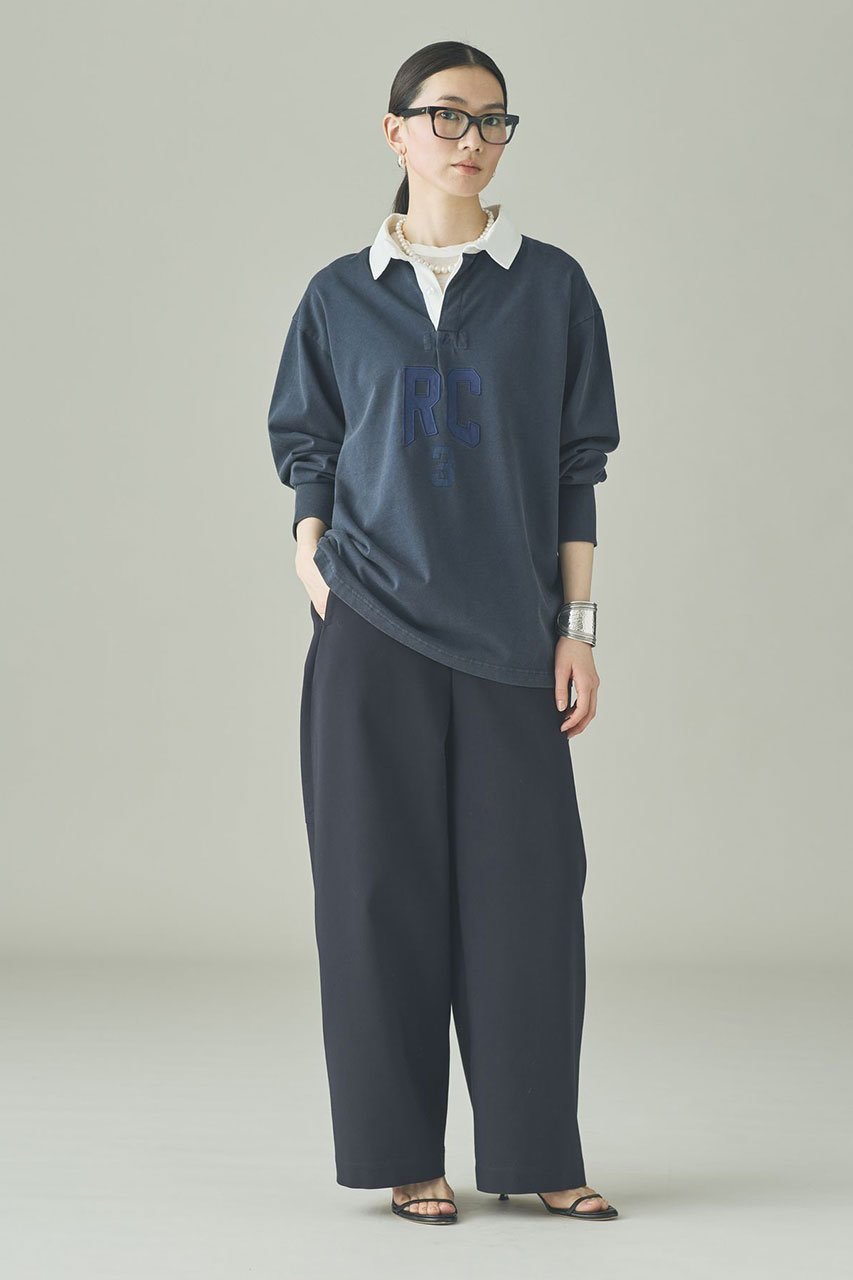 【カレンソロジー/Curensology】の【UNIVERSAL OVERALL】ラガーシャツ 人気、トレンドファッション・服の通販 founy(ファニー) 　ファッション　Fashion　レディースファッション　Fashion for Women　トップス・カットソー　Cut & Sew Tops　シャツ・ブラウス・オフィスカジュアル　Elegant Blouses & Button-Ups　エレガント 上品　Elegant　カーゴパンツ　Cargo Pants, Utility Pants　キャラクター　Character, Licensed Characters　シンプル　Simple, Minimal　スリーブ　Sleeve, Long Sleeve / Short Sleeve　デニム　Denim, Jeans Material　別注　Limited Edition, Custom Order　ミックス　Mix, Mixed Style　ミリタリー　Military, Army Style　ロング　Long, Long-Length　ワーク　Workwear, Utility Style　おすすめ　Recommended / Our Picks　新作・新入荷　New Arrivals / New In　other-5|ID: prp329100004883005 ipo3291000000036449528