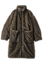 【プランク プロジェクト/PRANK PROJECT】のシンセティックファーロングコート BRN(ブラウン)|ID: prp329100004883055 ipo3291000000036449991