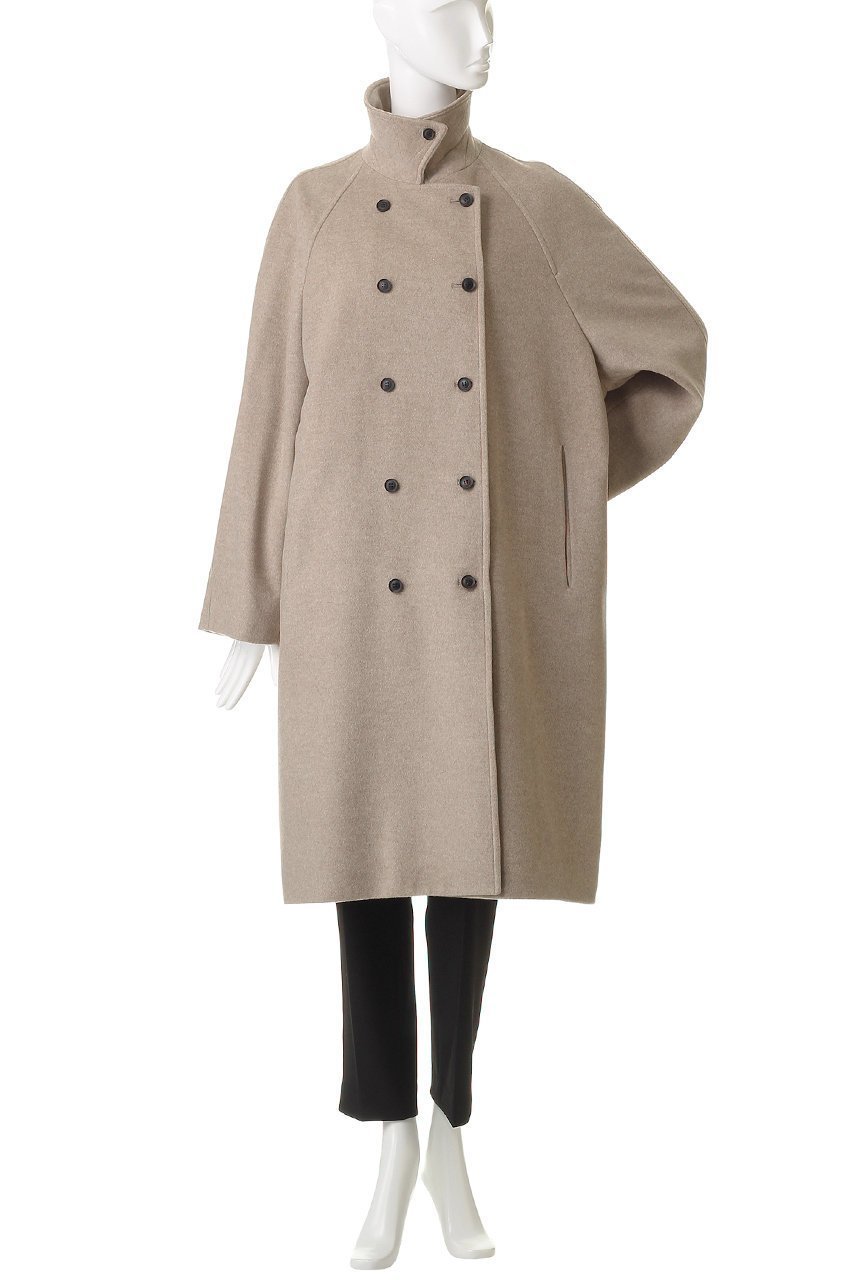 【ベイジ,/BEIGE,】のLABBOCK / ウール混ラグランステンカラーコート 大人の最旬トレンドファッション＆コーディネート founy(ファウニー) 　ファッション　Fashion　レディースファッション　Fashion for Women　アウター　Coat / Outerwear Collection　コート・ロングコート・ピーコート　Long Coats, Peacoats & More　ジャケット　Jacket, Outerwear　ストレート　Straight, Straight Cut　スリーブ　Sleeve, Long Sleeve / Short Sleeve　ダウン　Down, Puffer　ダブル　Double, Double-Breasted　ロング　Long, Long-Length　other-7|ID: prp329100004883057 ipo3291000000036450047