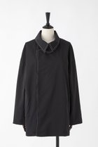 【オーヴィル/EAUVIRE】のリバーシブルタフタハーフコート 人気、トレンドファッション・服の通販 founy(ファニー) ファッション Fashion レディースファッション Fashion for Women アウター Coat / Outerwear Collection コート・ロングコート・ピーコート Long Coats, Peacoats & More イタリア Italy ショート Short, Short Length シルク Silk, 100% Silk タフタ Taffeta, Structured Fabric ダブル Double, Double-Breasted ハーフ Half, Half-Length ブライト Bright, Shiny リバーシブル Reversible, Two-Sided 新作・新入荷 New Arrivals / New In thumbnail ブラック|ID: prp329100004883071 ipo3291000000036450186