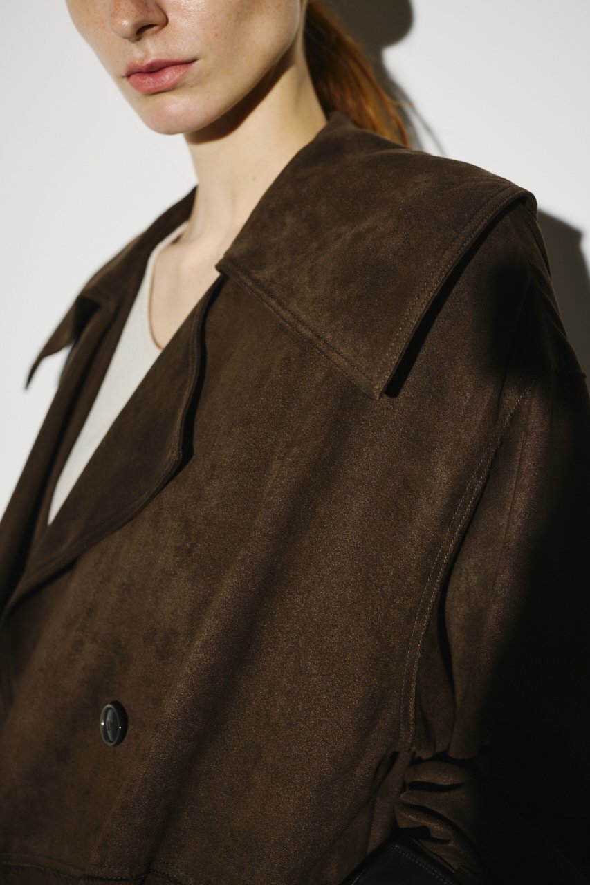 【リムアーク/RIM.ARK】のF/Suede over maxi CT/コート 人気、トレンドファッション・服の通販 founy(ファニー) 　ファッション　Fashion　レディースファッション　Fashion for Women　アウター　Coat / Outerwear Collection　コート・ロングコート・ピーコート　Long Coats, Peacoats & More　エレガント 上品　Elegant　マキシ　Maxi, Full Length　ロング　Long, Long-Length　other-5|ID: prp329100004883078 ipo3291000000036450273