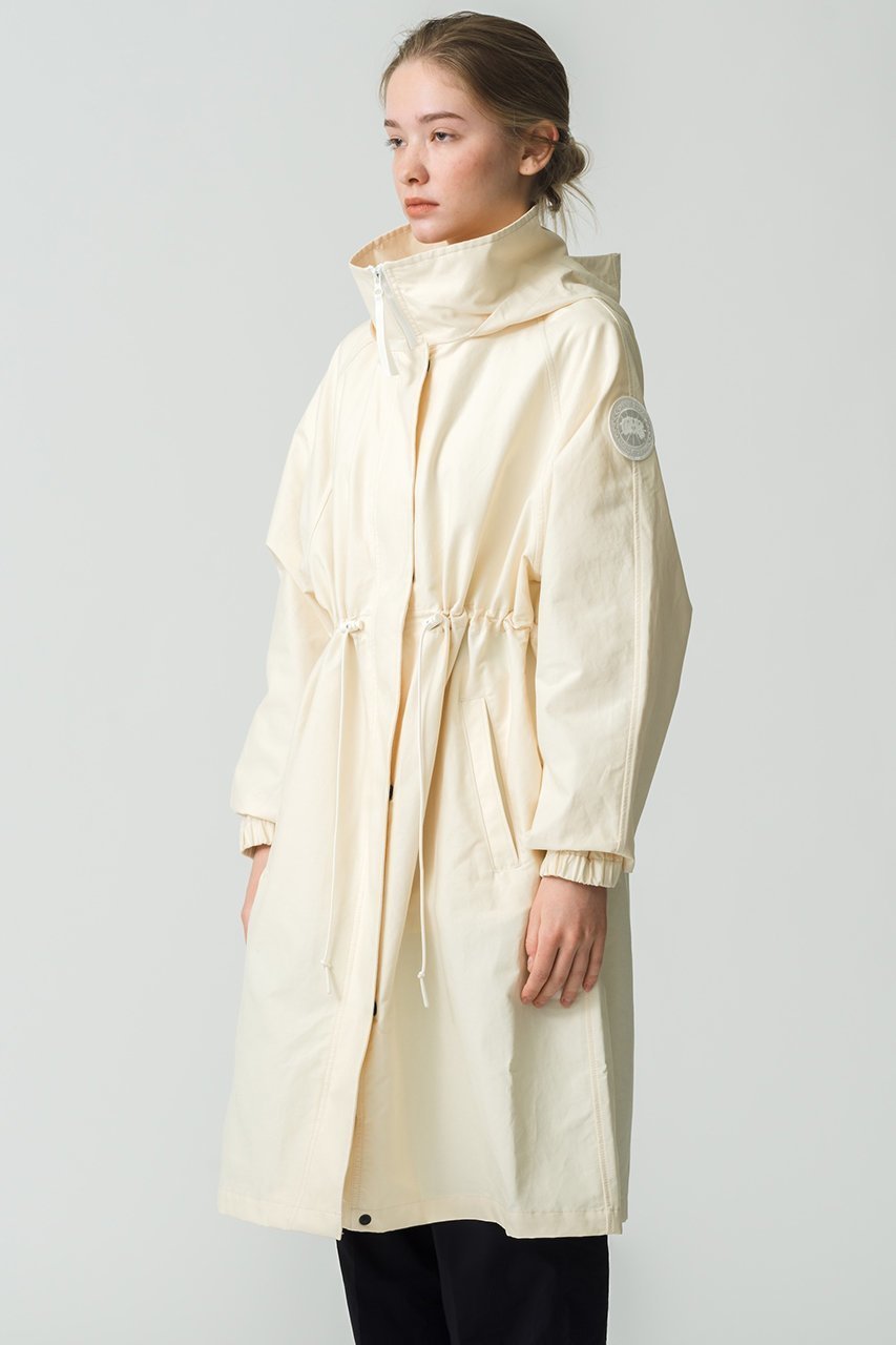 【カナダグース/CANADA GOOSE】の2467WWA Ainsley Wind Coat エインズリー ウィンド コート 人気、トレンドファッション・服の通販 founy(ファニー) 　ファッション　Fashion　レディースファッション　Fashion for Women　アウター　Coat / Outerwear Collection　コート・ロングコート・ピーコート　Long Coats, Peacoats & More　ダイヤモンド　Diamond, Brilliant Cut　ドローコード　Drawcord, Drawstring Cord　フロント　Front, Front Design　ポケット　Pocket, Pocket Detail　ロング　Long, Long-Length　軽量　Lightweight, Ultra Light　other-3|ID: prp329100004883082 ipo3291000000036450312