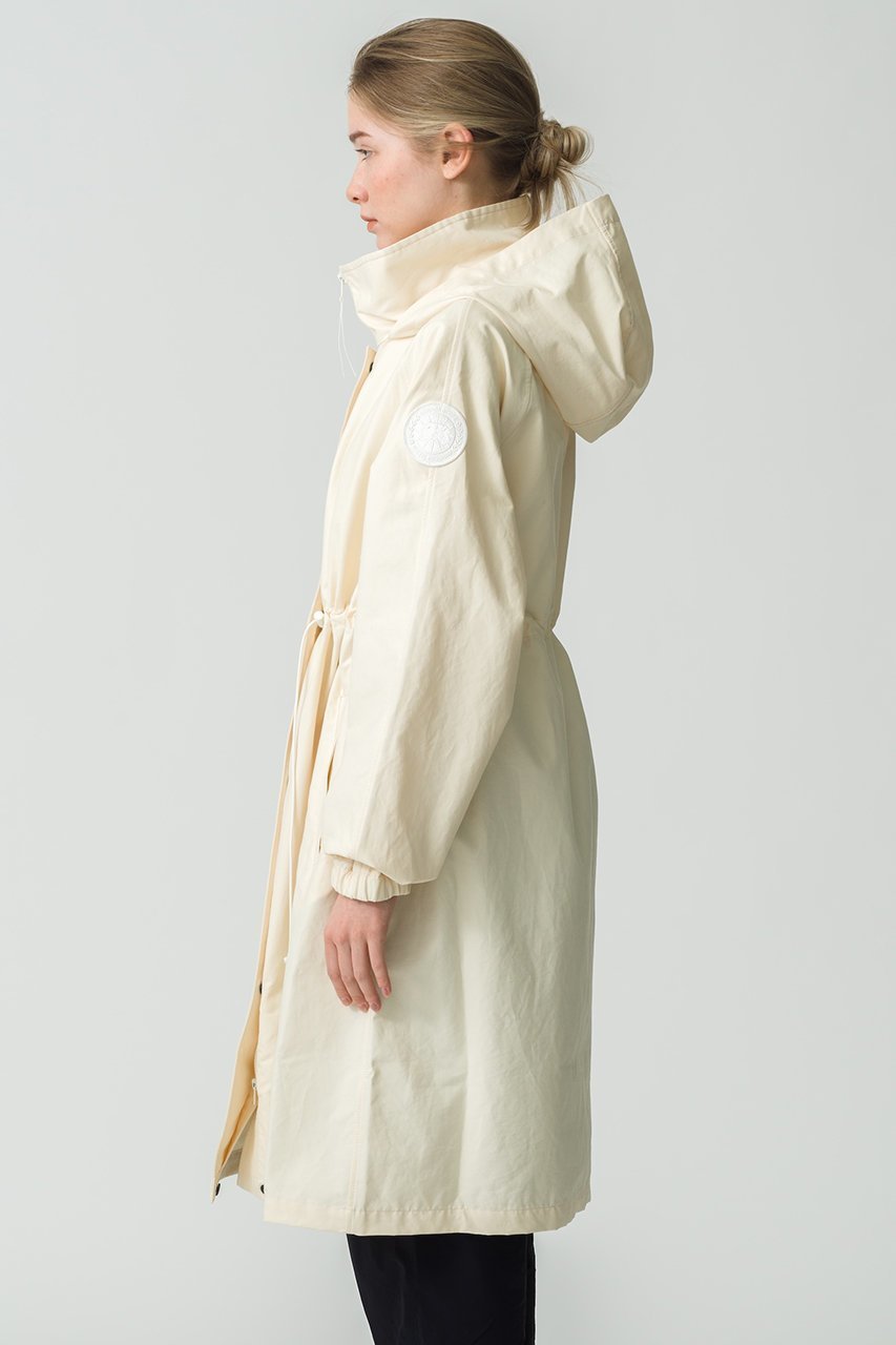 【カナダグース/CANADA GOOSE】の2467WWA Ainsley Wind Coat エインズリー ウィンド コート 人気、トレンドファッション・服の通販 founy(ファニー) 　ファッション　Fashion　レディースファッション　Fashion for Women　アウター　Coat / Outerwear Collection　コート・ロングコート・ピーコート　Long Coats, Peacoats & More　ダイヤモンド　Diamond, Brilliant Cut　ドローコード　Drawcord, Drawstring Cord　フロント　Front, Front Design　ポケット　Pocket, Pocket Detail　ロング　Long, Long-Length　軽量　Lightweight, Ultra Light　other-4|ID: prp329100004883082 ipo3291000000036450315