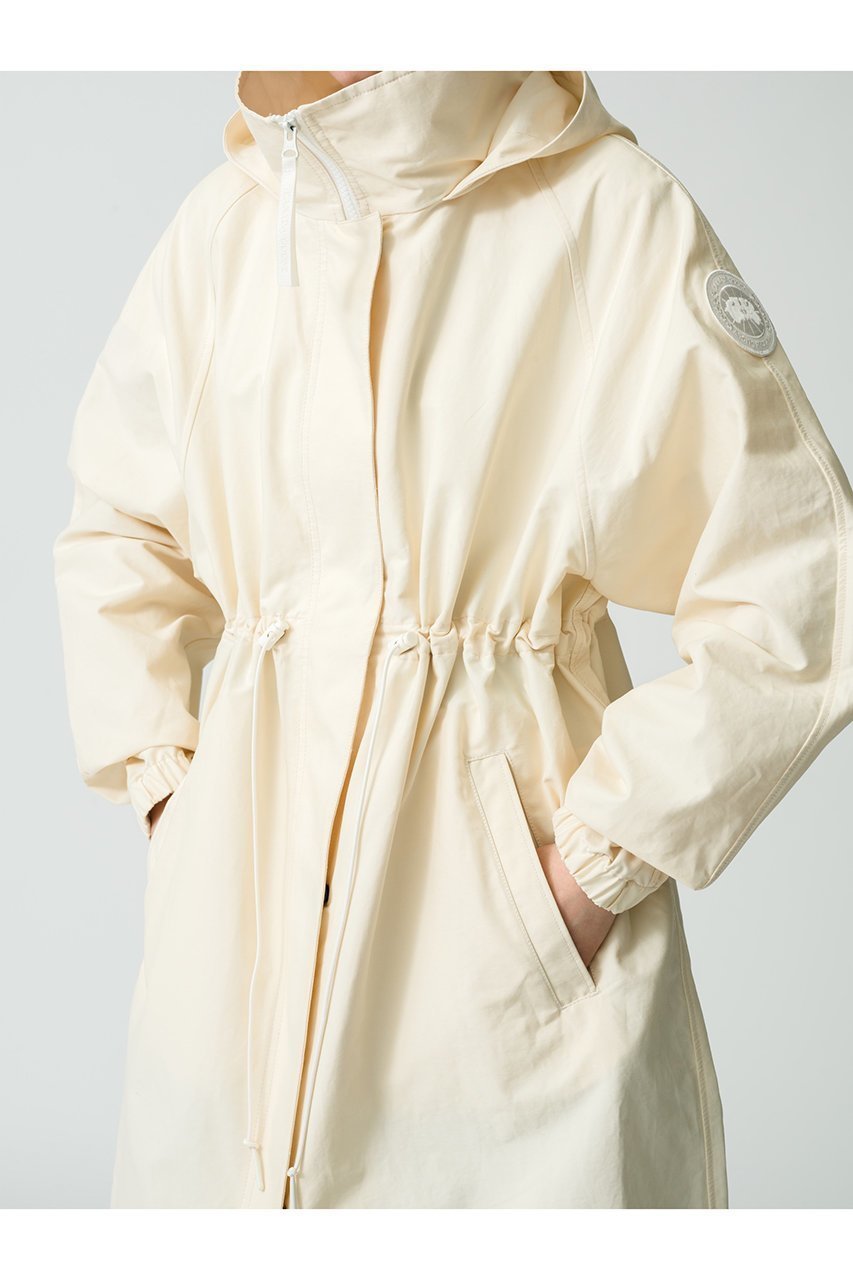 【カナダグース/CANADA GOOSE】の2467WWA Ainsley Wind Coat エインズリー ウィンド コート 人気、トレンドファッション・服の通販 founy(ファニー) 　ファッション　Fashion　レディースファッション　Fashion for Women　アウター　Coat / Outerwear Collection　コート・ロングコート・ピーコート　Long Coats, Peacoats & More　ダイヤモンド　Diamond, Brilliant Cut　ドローコード　Drawcord, Drawstring Cord　フロント　Front, Front Design　ポケット　Pocket, Pocket Detail　ロング　Long, Long-Length　軽量　Lightweight, Ultra Light　other-7|ID: prp329100004883082 ipo3291000000036450321