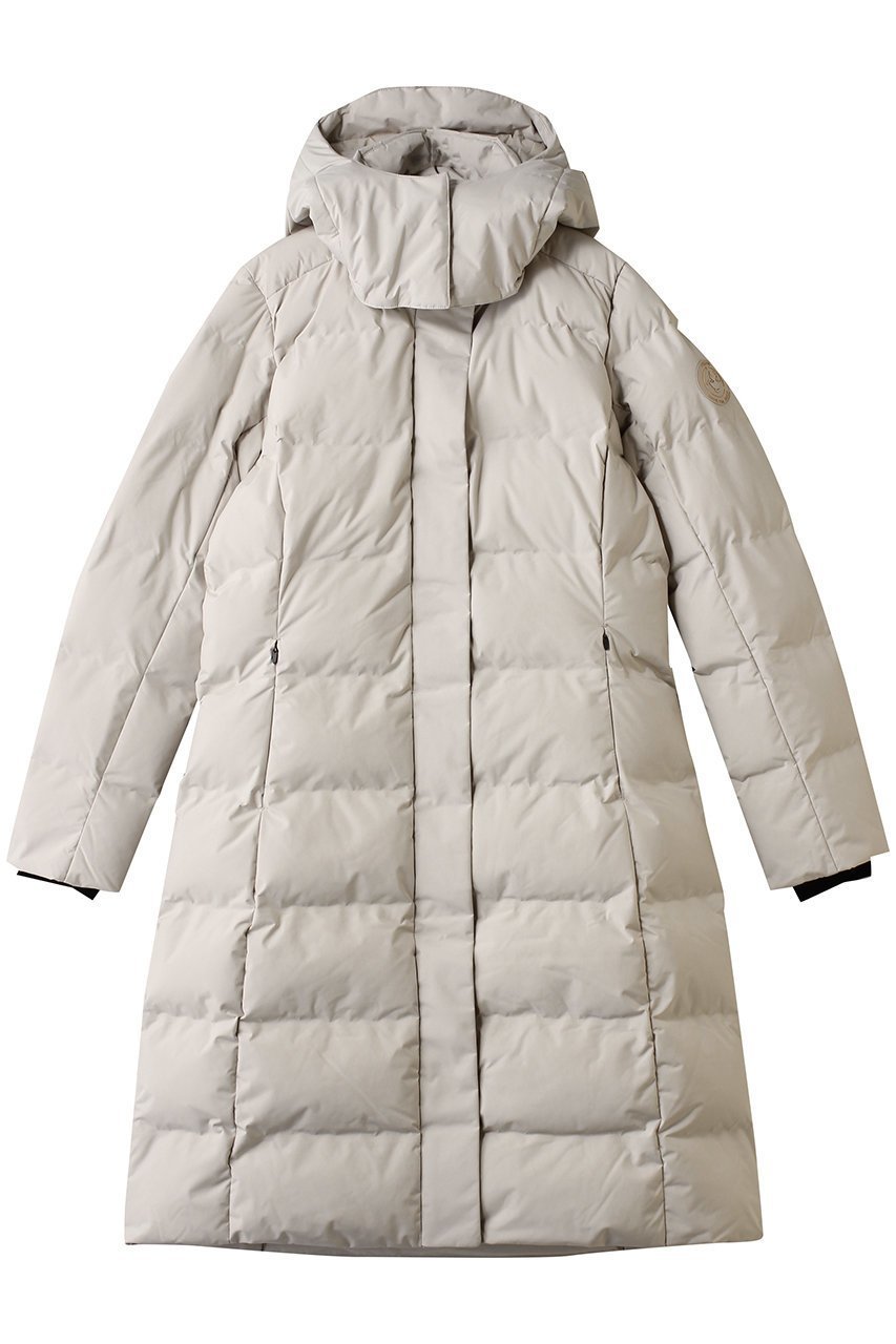 【セーブ ザ ダック/SAVE THE DUCK】のHELSINKI P42417W LEAF/スタンドカラーロングコート インテリア・キッズ・メンズ・レディースファッション・服の通販 founy(ファニー) 　ファッション　Fashion　レディースファッション　Fashion for Women　アウター　Coat / Outerwear Collection　コート・ロングコート・ピーコート　Long Coats, Peacoats & More　スタンド　Stand Collar, Upright Stand　ロング　Long, Long-Length　レイニーベージュ|ID: prp329100004883118 ipo3291000000036450585