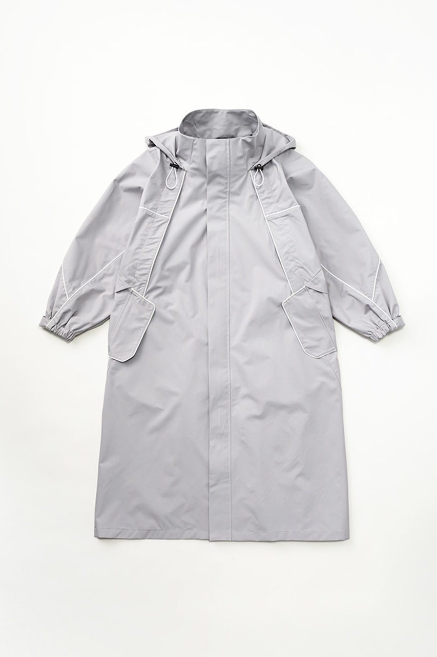【マールマール/MARLMARL】の【UNISEX】 【MATO by MARLMARL】HUG RAINCOAT インテリア・キッズ・メンズ・レディースファッション・服の通販 founy(ファニー) 　ファッション　Fashion　レディースファッション　Fashion for Women　アウター　Coat / Outerwear Collection　コート・ロングコート・ピーコート　Long Coats, Peacoats & More　キャップ　Cap, Baseball Cap　シンプル　Simple, Minimal　パイピング　Piping, Trim Design　ベビー　Baby, Babywear　ポケット　Pocket, Pocket Detail　マグネット　Magnet, Magnetic Closure　ユニセックス　Unisex, Genderless　FOG|ID: prp329100004883157 ipo3291000000036450964