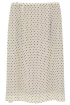 【マルティニーク/martinique】の【l heritage martinique】ドットカットジャガードペンシルスカート(セットアップ可) オフ×ブラック|ID: prp329100004883192 ipo3291000000036451357