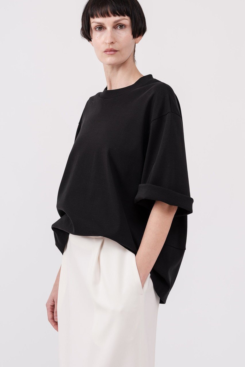 【ドメル/DOMELLE】のハイ ツイスト ジャージー Tシャツ 人気、トレンドファッション・服の通販 founy(ファニー) ファッション Fashion レディースファッション Fashion for Women トップス・カットソー Cut & Sew Tops シャツ・ブラウス・オフィスカジュアル Elegant Blouses & Button-Ups ロングTシャツ・Tシャツ Longline T-Shirts & Tees カットソー・ベーシックTシャツ Cut-and-Sewn Tops / Stretch Tees & Basics ショート Short, Short Length シンプル Simple, Minimal ストレート Straight, Straight Cut スリーブ Sleeve, Long Sleeve / Short Sleeve ツイスト Tweed, Tweed Fabric ツイード Twill, Twill Weave ビッグ Big, Oversized フォルム Silhouette, Form ミックス Mix, Mixed Style レース Lace, Lace Fabric 新作・新入荷 New Arrivals / New In other-2|ID: prp329100004883193 ipo3291000000036451367