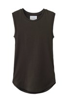 【ミディウミソリッド/MIDIUMISOLID】のrib tank top.S タンクトップ brown|ID: prp329100004883219 ipo3291000000036451549
