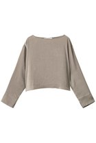 【ミディウミソリッド/MIDIUMISOLID】のサテンプルオーバー 人気、トレンドファッション・服の通販 founy(ファニー) ファッション Fashion レディースファッション Fashion for Women トップス・カットソー Cut & Sew Tops シャツ・ブラウス・オフィスカジュアル Elegant Blouses & Button-Ups カジュアルプルオーバー・ニットトップス Pullovers & Knit Tops / Casual Pullovers サテン Satin, Glossy Fabric ショート Short, Short Length スリーブ Sleeve, Long Sleeve / Short Sleeve バランス Balance, Style Balance ロング Long, Long-Length エレガント 上品 Elegant thumbnail beige|ID: prp329100004883259 ipo3291000000036451893