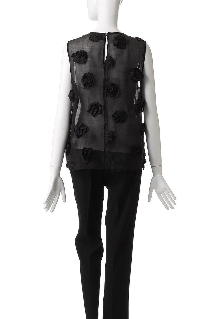 【プランク プロジェクト/PRANK PROJECT】のローズスリーブベスト / Rose Sleeve Vest 人気、トレンドファッション・服の通販 founy(ファニー) 　ファッション　Fashion　レディースファッション　Fashion for Women　アウター　Coat / Outerwear Collection　トップス・カットソー　Cut & Sew Tops　キャミソール&ノースリーブ　Camisoles & Sleeveless Tops　シャツ・ブラウス・オフィスカジュアル　Elegant Blouses & Button-Ups　ベスト&ジレ / 重ね着スタイル　Vests & Gilets　おすすめ　Recommended / Our Picks　インナー　Innerwear　オーガンジー　Organza Fabric　スリーブ　Sleeve, Long Sleeve / Short Sleeve　タンク　Tank Top, Sleeveless Top　デニム　Denim, Jeans Material　ノースリーブ　Sleeveless, No-Sleeve　ベスト　Vest, Waistcoat　ベーシック　Basic, Essential　ローズ　Rose, Rose Motif　other-4|ID: prp329100004883274 ipo3291000000036452025