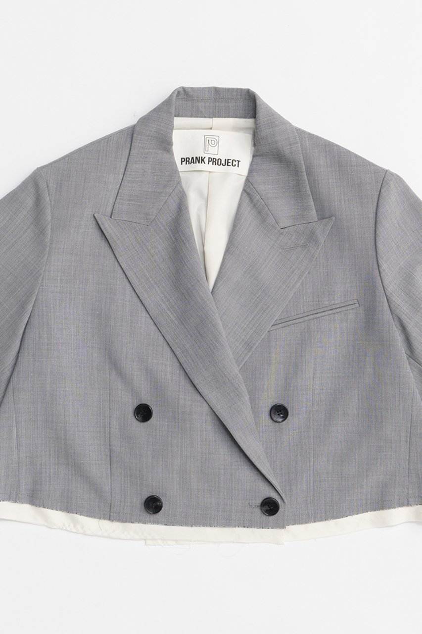 【プランク プロジェクト/PRANK PROJECT】のハーフスリーブショートジャケット / Half Sleeve Short Jacket 人気、トレンドファッション・服の通販 founy(ファニー) 　ファッション　Fashion　レディースファッション　Fashion for Women　アウター　Coat / Outerwear Collection　レディースジャケット・軽アウター　Jackets　ショート　Short, Short Length　ジャケット　Jacket, Outerwear　スリーブ　Sleeve, Long Sleeve / Short Sleeve　トレンチ　Trench, Trench Coat　ハーフ　Half, Half-Length　フォーマル　Formal, Dressy　マニッシュ　Mannish, Boyish　エレガント 上品　Elegant　夏　Summer　春　Spring　S/S・春夏　SS, Spring/Summer, Warm Season　A/W・秋冬　Autumn/Winter　other-2|ID: prp329100004883317 ipo3291000000036452384