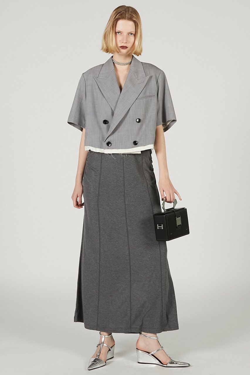 【プランク プロジェクト/PRANK PROJECT】のハーフスリーブショートジャケット / Half Sleeve Short Jacket 人気、トレンドファッション・服の通販 founy(ファニー) 　ファッション　Fashion　レディースファッション　Fashion for Women　アウター　Coat / Outerwear Collection　レディースジャケット・軽アウター　Jackets　ショート　Short, Short Length　ジャケット　Jacket, Outerwear　スリーブ　Sleeve, Long Sleeve / Short Sleeve　トレンチ　Trench, Trench Coat　ハーフ　Half, Half-Length　フォーマル　Formal, Dressy　マニッシュ　Mannish, Boyish　エレガント 上品　Elegant　夏　Summer　春　Spring　S/S・春夏　SS, Spring/Summer, Warm Season　A/W・秋冬　Autumn/Winter　other-7|ID: prp329100004883317 ipo3291000000036452395