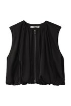 【プランク プロジェクト/PRANK PROJECT】のバルーンベスト / Balloon Vest 人気、トレンドファッション・服の通販 founy(ファニー) ファッション Fashion レディースファッション Fashion for Women アウター Coat / Outerwear Collection レディースジャケット・軽アウター Jackets ギャザー Gathered, Ruffled サテン Satin, Glossy Fabric ジャケット Jacket, Outerwear バルーン Balloon, Balloon Silhouette ベスト Vest, Waistcoat 再入荷 Restock / Back in Stock thumbnail BLK(ブラック)|ID: prp329100004883324 ipo3291000000036452424