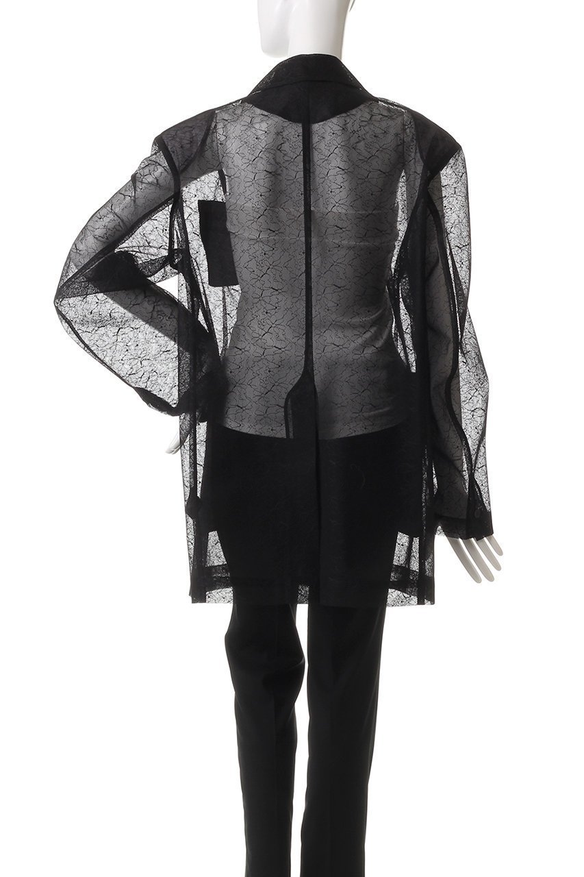 【プランク プロジェクト/PRANK PROJECT】のボンデッドレースジャケット / Bonded Lace Jacket 大人の最旬トレンドファッション＆コーディネート founy(ファウニー) 　ファッション　Fashion　レディースファッション　Fashion for Women　アウター　Coat / Outerwear Collection　レディースジャケット・軽アウター　Jackets　インナー　Innerwear　シアー　Sheer, See-Through　ジャケット　Jacket, Outerwear　ストライプ　Stripe, Striped Pattern　ダブル　Double, Double-Breasted　チュール　Tulip, Tulip Motif　トレンド　Trend, Trending Now　ヌーディ　Nude, Nude Tone　フォルム　Silhouette, Form　ボンディング　Bonding, Bonded Fabric　ポケット　Pocket, Pocket Detail　レース　Lace, Lace Fabric　おすすめ　Recommended / Our Picks　夏　Summer　other-4|ID: prp329100004883328 ipo3291000000036895853