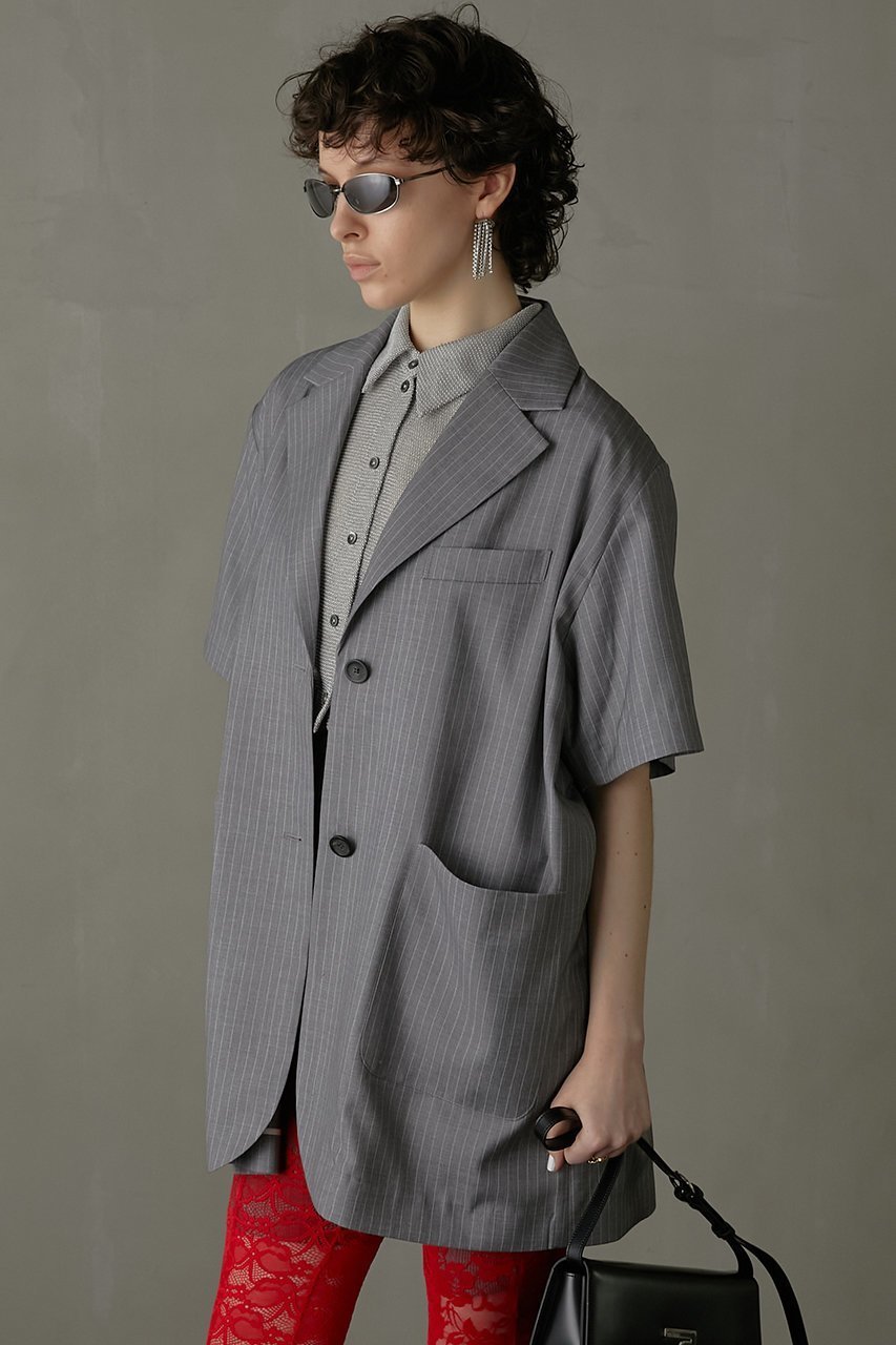 【プランク プロジェクト/PRANK PROJECT】のオーバーチュニックイージージャケット / Overtunic Easy Jacket 人気、トレンドファッション・服の通販 founy(ファニー) 　ファッション　Fashion　レディースファッション　Fashion for Women　アウター　Coat / Outerwear Collection　レディースジャケット・軽アウター　Jackets　ジャケット　Jacket, Outerwear　チュニック　Tunic, Long Top　夏　Summer　other-8|ID: prp329100004883333 ipo3291000000036452528