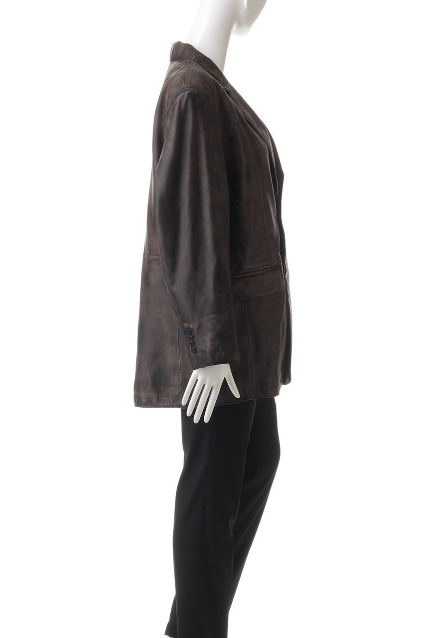 【プランク プロジェクト/PRANK PROJECT】のウォッシュドレザーテーラードジャケット / Tailored Jacket 人気、トレンドファッション・服の通販 founy(ファニー) 　ファッション　Fashion　レディースファッション　Fashion for Women　アウター　Coat / Outerwear Collection　レディースジャケット・軽アウター　Jackets　テーラードジャケット / 通勤・きれいめスタイル　Tailored Jackets & Blazers　ジャケット　Jacket, Outerwear　トレンド　Trend, Trending Now　フェミニン　Feminine, Girly　ヴィンテージ　Vintage Style　軽量　Lightweight, Ultra Light　other-3|ID: prp329100004883335 ipo3291000000036452539