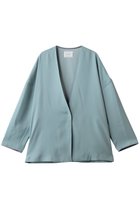 【ミディウミソリッド/MIDIUMISOLID】のジャケットライクカーディガン green|ID: prp329100004883339 ipo3291000000036695681