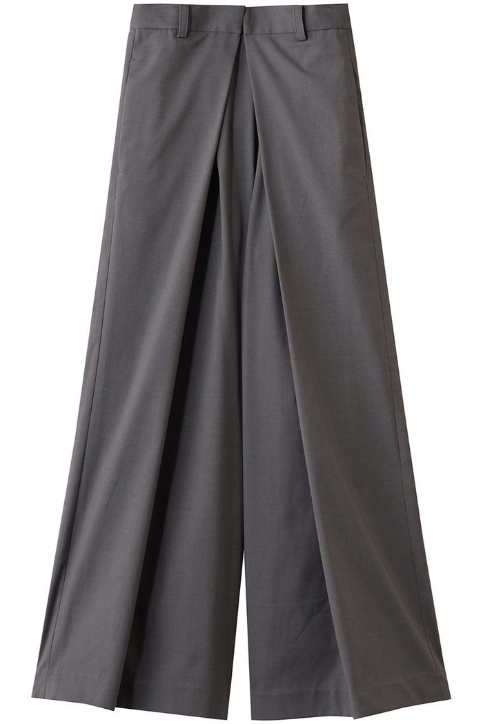 【ミディウミソリッド/MIDIUMISOLID】のtucked wide PT パンツ インテリア・キッズ・メンズ・レディースファッション・服の通販 founy(ファニー) https://founy.com/ ファッション Fashion レディースファッション Fashion for Women パンツ Pants & Trousers おすすめ Recommended / Our Picks コンパクト Compact, Small Size フロント Front, Front Design ワイド Wide, Wide Fit |ID: prp329100004883344 ipo3291000000036452607