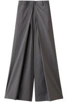 【ミディウミソリッド/MIDIUMISOLID】のtucked wide PT パンツ 人気、トレンドファッション・服の通販 founy(ファニー) ファッション Fashion レディースファッション Fashion for Women パンツ Pants & Trousers おすすめ Recommended / Our Picks コンパクト Compact, Small Size フロント Front, Front Design ワイド Wide, Wide Fit thumbnail gray|ID: prp329100004883344 ipo3291000000036452608