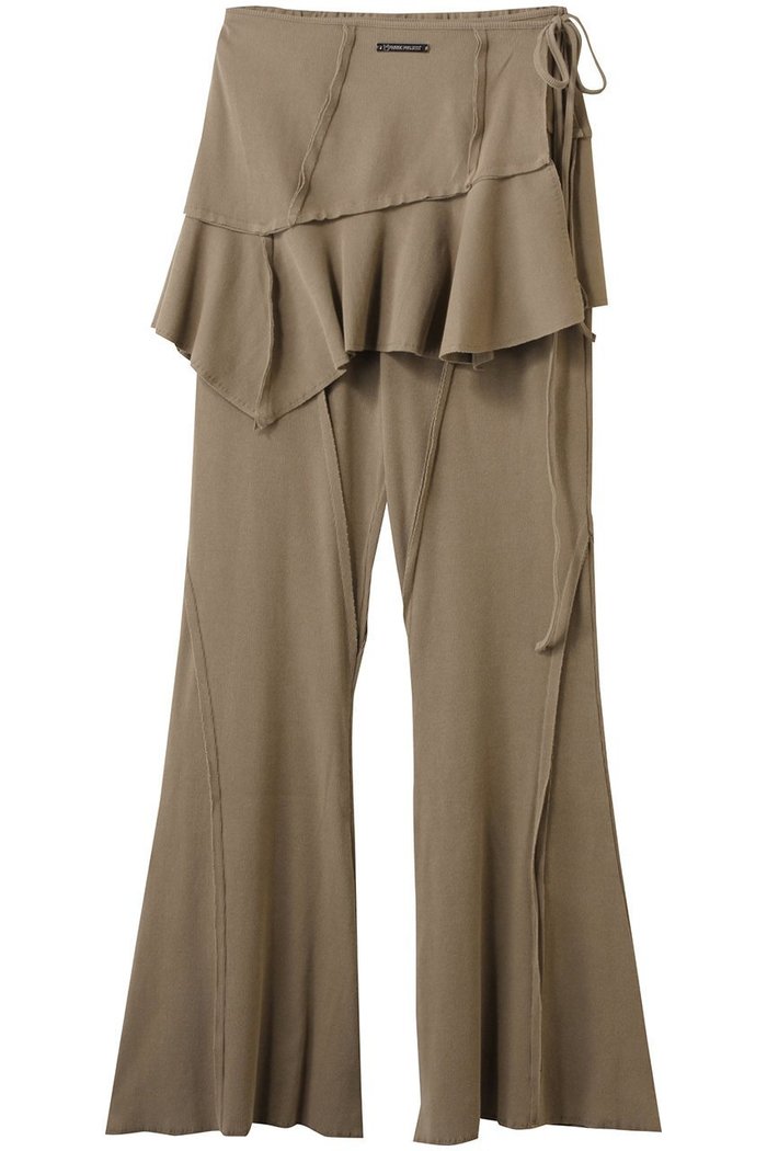 【プランク プロジェクト/PRANK PROJECT】のアウトシームラップレイヤードパンツ / Multiway Layered Knit Pants インテリア・キッズ・メンズ・レディースファッション・服の通販 founy(ファニー) https://founy.com/ ファッション Fashion レディースファッション Fashion for Women パンツ Pants & Trousers テレコ Ribbed, Rib Stitch ラップ Wrap, Wrap Design ヴィンテージ Vintage Style |ID: prp329100004883367 ipo3291000000036958848