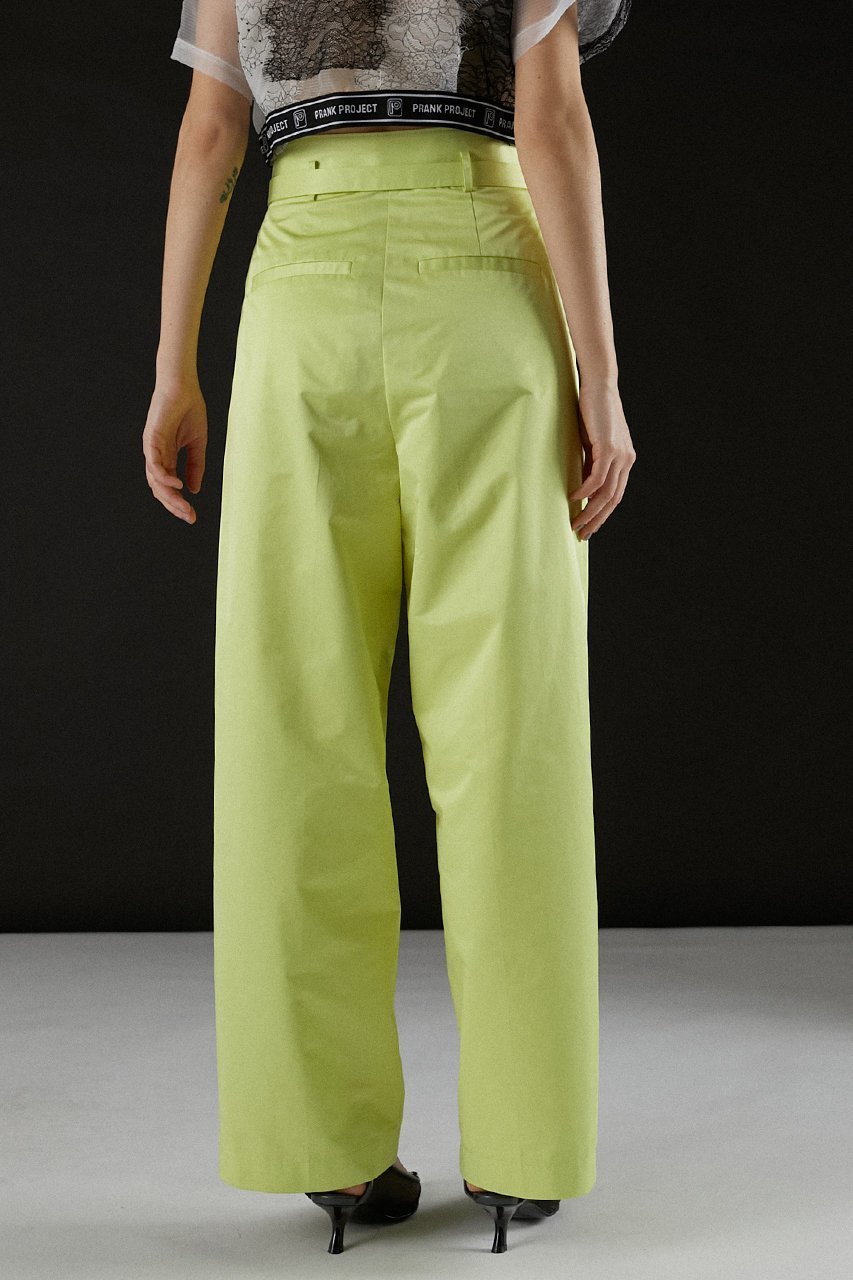 【プランク プロジェクト/PRANK PROJECT】のアイレットベルトサテンタックパンツ / Eyelet Belt Satin Tuck Pants 大人の最旬トレンドファッション＆コーディネート founy(ファウニー) 　ファッション　Fashion　レディースファッション　Fashion for Women　パンツ　Pants & Trousers　ベルト&ウエストマーク　Belts & Waist Accessories　タフタ　Taffeta, Structured Fabric　バルーン　Balloon, Balloon Silhouette　夏　Summer　other-4|ID: prp329100004883373 ipo3291000000036658449
