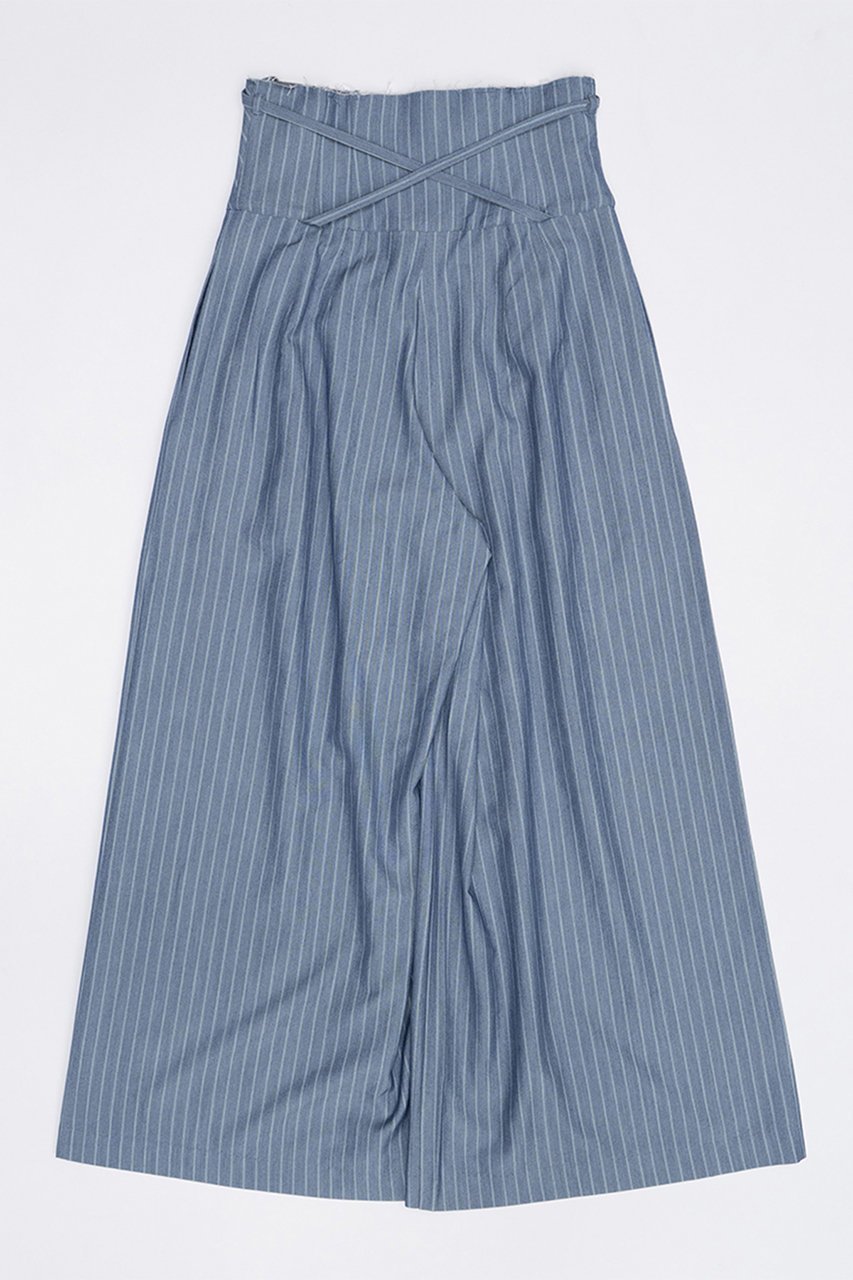 【プランク プロジェクト/PRANK PROJECT】のストライプスーパーワイドパンツ / Striped Super Wide Pants 人気、トレンドファッション・服の通販 founy(ファニー) 　ファッション　Fashion　レディースファッション　Fashion for Women　パンツ　Pants & Trousers　ストライプ　Stripe, Striped Pattern　セットアップ　Set-Up, Coordinated Outfit　デニム　Denim, Jeans Material　フロント　Front, Front Design　ワイド　Wide, Wide Fit　夏　Summer　other-4|ID: prp329100004883374 ipo3291000000036452940