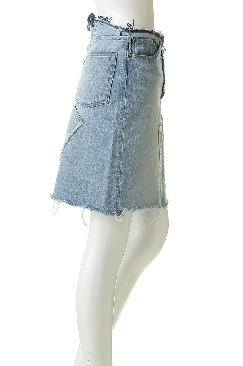 【マディソンブルー/MADISONBLUE】のDENIM TIGHT SKIRT デニムタイトスカート 人気、トレンドファッション・服の通販 founy(ファニー) 　ファッション　Fashion　レディースファッション　Fashion for Women　スカート　Skirts　デニム　Denim, Jeans Material　ビッグ　Big, Oversized　ヘムライン　Hemline, Bottom Cut　ランダム　Random, Irregular　ヴィンテージ　Vintage Style　新作・新入荷　New Arrivals / New In　other-3|ID: prp329100004883383 ipo3291000000036453055