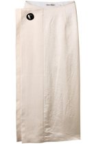 【プランク プロジェクト/PRANK PROJECT】のメタルモチーフローウエストスカート / Metal Motif Low Waist Skirt 人気、トレンドファッション・服の通販 founy(ファニー) ファッション Fashion レディースファッション Fashion for Women スカート Skirts ロングスカート Long Skirts / Maxi & Midi Skirts サテン Satin, Glossy Fabric ショルダー Shoulder, Shoulder Strap ストライプ Stripe, Striped Pattern ツイル Twist, Twisted Detail ドレープ Drape, Draping Fabric マキシ Maxi, Full Length メタル Metal, Metal Parts モチーフ Motif, Design Theme ロング Long, Long-Length ワンショル One Shoulder, Asymmetrical エレガント 上品 Elegant thumbnail WHT(ホワイト)|ID: prp329100004883395 ipo3291000000036453180